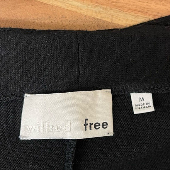 ARITZIA Wilfred COPERNIC SWEATER, BLACK, SIZE M - Picture 4 of 4